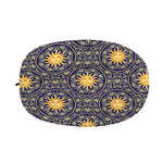 Blue And Gold Celestial Pattern Print Car Side Mirror Covers
