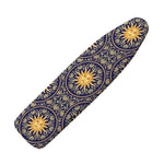 Blue And Gold Celestial Pattern Print Ironing Board Cover
