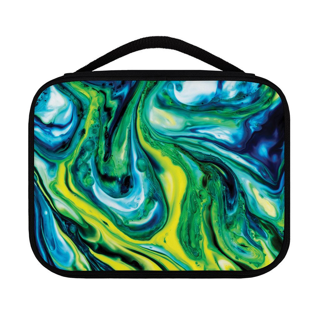 Blue And Green Acid Melt Print Classic Bible Case