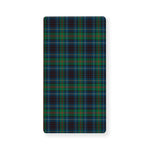Blue And Green Tartan Pattern Print Baby Crib Sheet