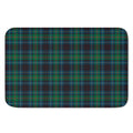 Blue And Green Tartan Pattern Print Indoor Door Mat