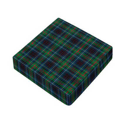 Blue And Green Tartan Pattern Print Outdoor Seat Cushion Cover