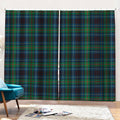 Blue And Green Tartan Pattern Print Pencil Pleat Curtains
