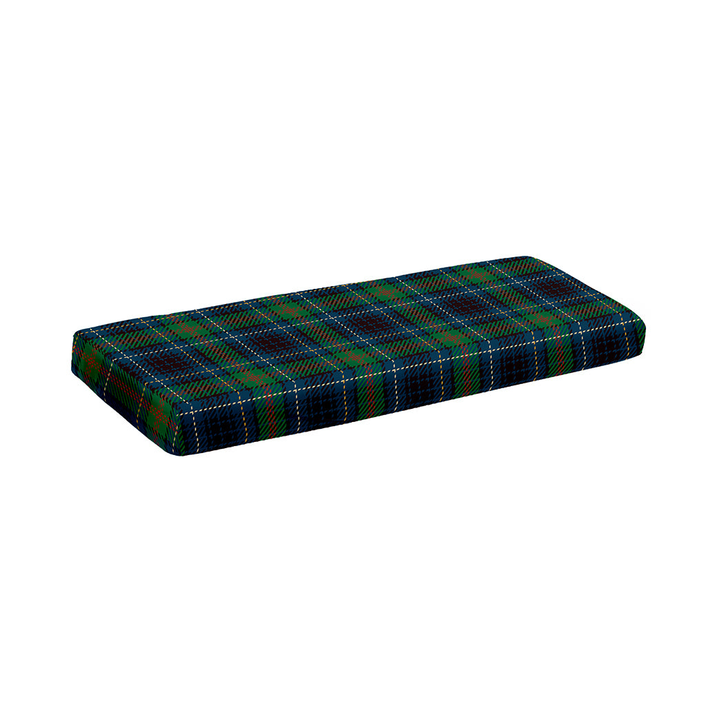 Blue And Green Tartan Pattern Print Piano Keyboard Cover