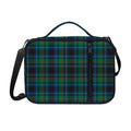 Blue And Green Tartan Pattern Print Shoulder Strap Bible Bag