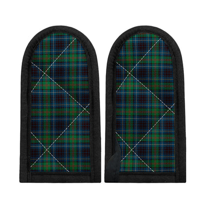 Blue And Green Tartan Pattern Print Skillet Handle Cover