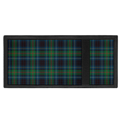 Blue And Green Tartan Pattern Print Trifold Wallet