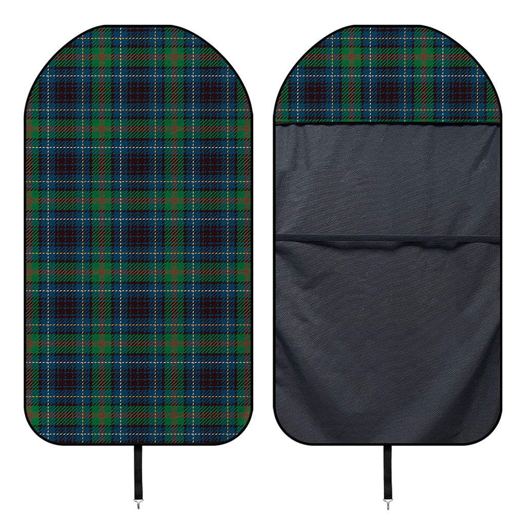 Blue And Green Tartan Pattern Print Waterproof Car Seat Cover