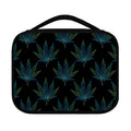 Blue And Green Weed Leaf Pattern Print Classic Bible Case