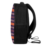 Blue And Orange Southwestern Print Casual Backpack