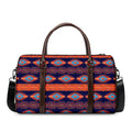 Blue And Orange Southwestern Print Duffel Bag