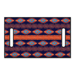 Blue And Orange Southwestern Print Golf Cart Seat Cover