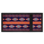 Blue And Orange Southwestern Print Trifold Wallet