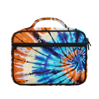 Blue And Orange Tie Dye Print Briefcase Bible Bag