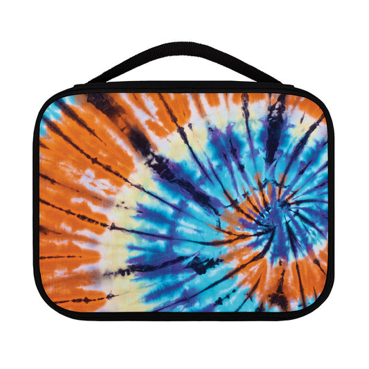 Blue And Orange Tie Dye Print Classic Bible Case