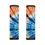 Blue And Orange Tie Dye Print Handle Covers