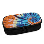 Blue And Orange Tie Dye Print Insulin Cooler Travel Case