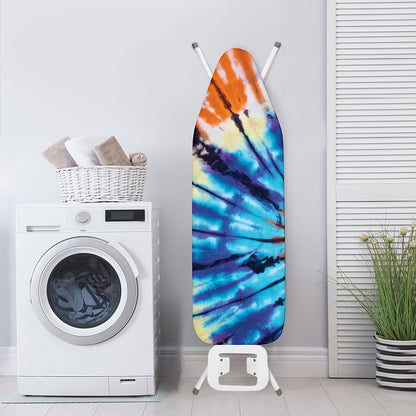 Blue And Orange Tie Dye Print Ironing Board Cover