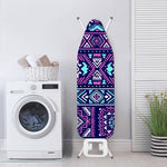 Blue And Pink Aztec Pattern Print Ironing Board Cover