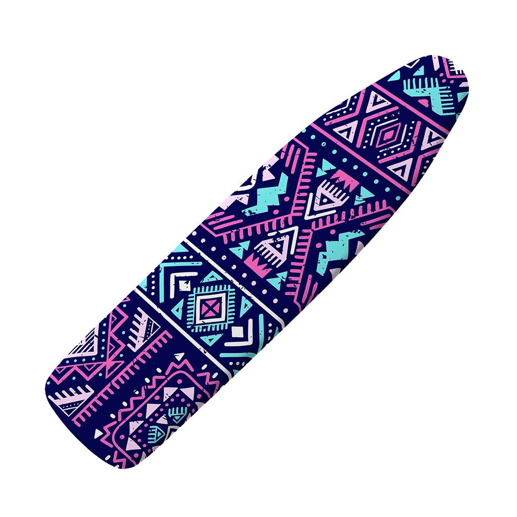 Blue And Pink Aztec Pattern Print Ironing Board Cover