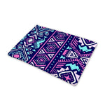 Blue And Pink Aztec Pattern Print Pet Cooling Mat Cover