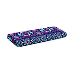 Blue And Pink Aztec Pattern Print Piano Keyboard Cover