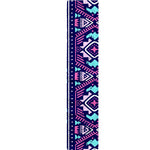 Blue And Pink Aztec Pattern Print Table Runner