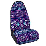 Blue And Pink Aztec Pattern Print Waterproof Car Seat Cover