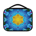 Blue And Pink Flowers Kaleidoscope Print Classic Bible Case
