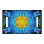 Blue And Pink Flowers Kaleidoscope Print Golf Cart Seat Cover