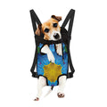 Blue And Pink Flowers Kaleidoscope Print Pet Carrier Backpack