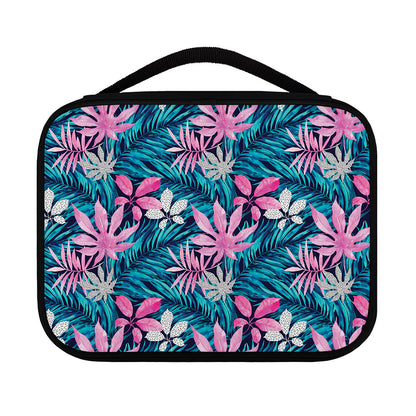 Blue And Pink Watercolor Hawaiian Print Classic Bible Case