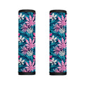 Blue And Pink Watercolor Hawaiian Print Handle Covers