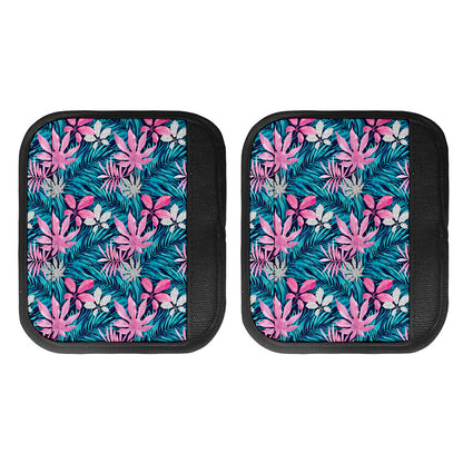 Blue And Pink Watercolor Hawaiian Print Handle Covers