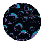 Blue And Purple Bubble Pattern Print Basketball