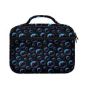 Blue And Purple Bubble Pattern Print Briefcase Bible Bag