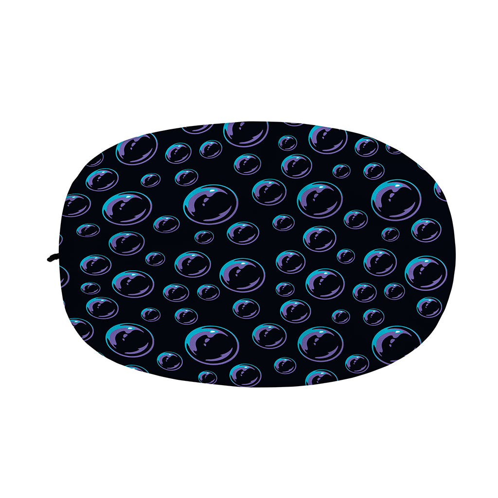 Blue And Purple Bubble Pattern Print Car Side Mirror Covers