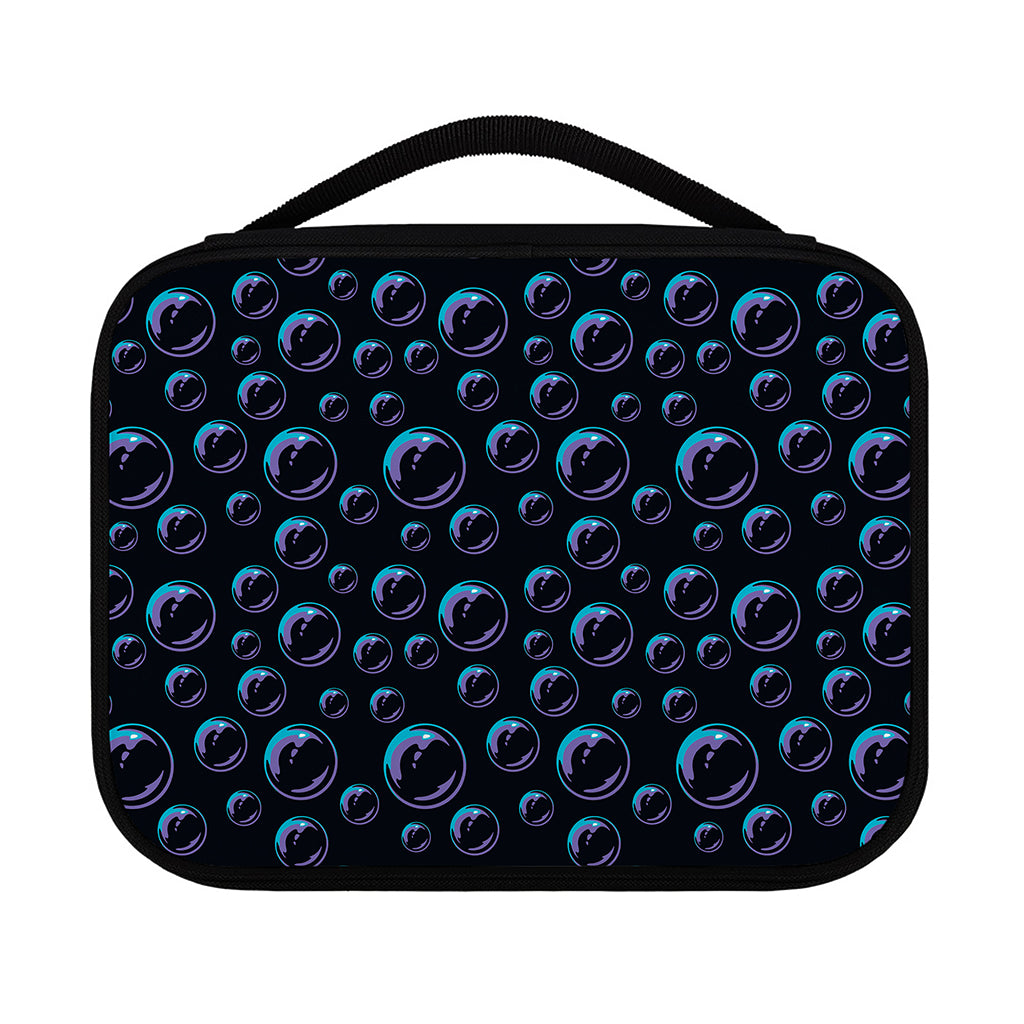 Blue And Purple Bubble Pattern Print Classic Bible Case