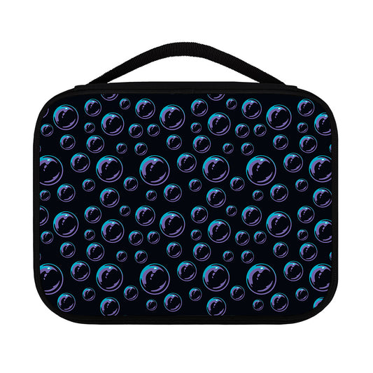 Blue And Purple Bubble Pattern Print Classic Bible Case