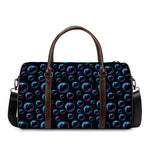 Blue And Purple Bubble Pattern Print Duffle Bag