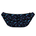 Blue And Purple Bubble Pattern Print Fanny Pack