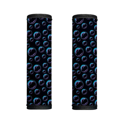 Blue And Purple Bubble Pattern Print Handle Covers