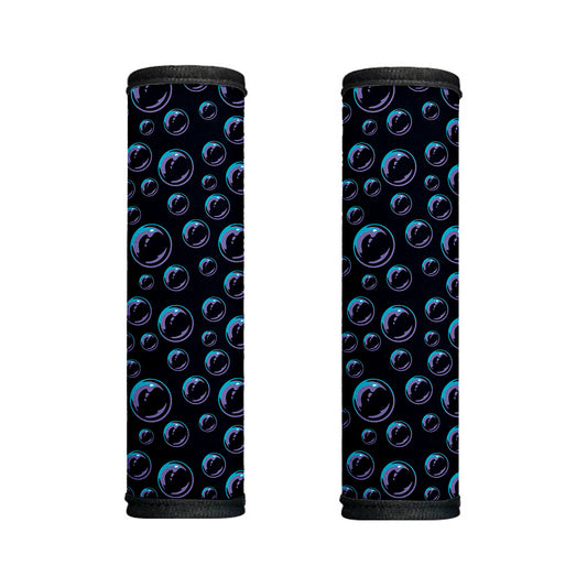 Blue And Purple Bubble Pattern Print Handle Covers
