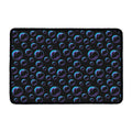 Blue And Purple Bubble Pattern Print Kitchen Mat