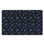 Blue And Purple Bubble Pattern Print Polyester Doormat