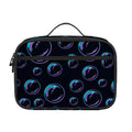 Blue And Purple Bubble Pattern Print Portable Lunch Bag