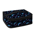 Blue And Purple Bubble Pattern Print Small Lunch Bag