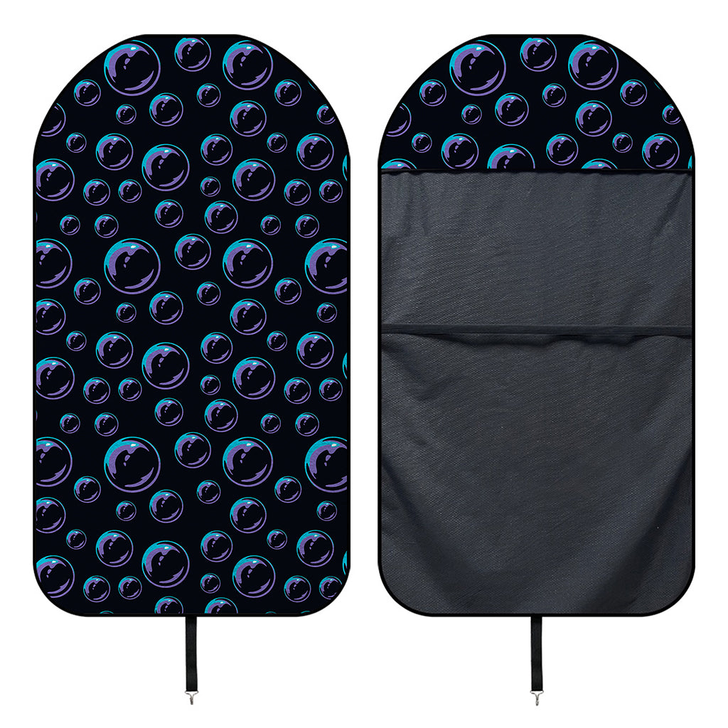 Blue And Purple Bubble Pattern Print Waterproof Car Seat Cover