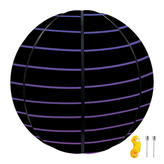 Blue And Purple EDM Wave Print Basketball