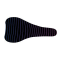 Blue And Purple EDM Wave Print Bicycle Seat Cover